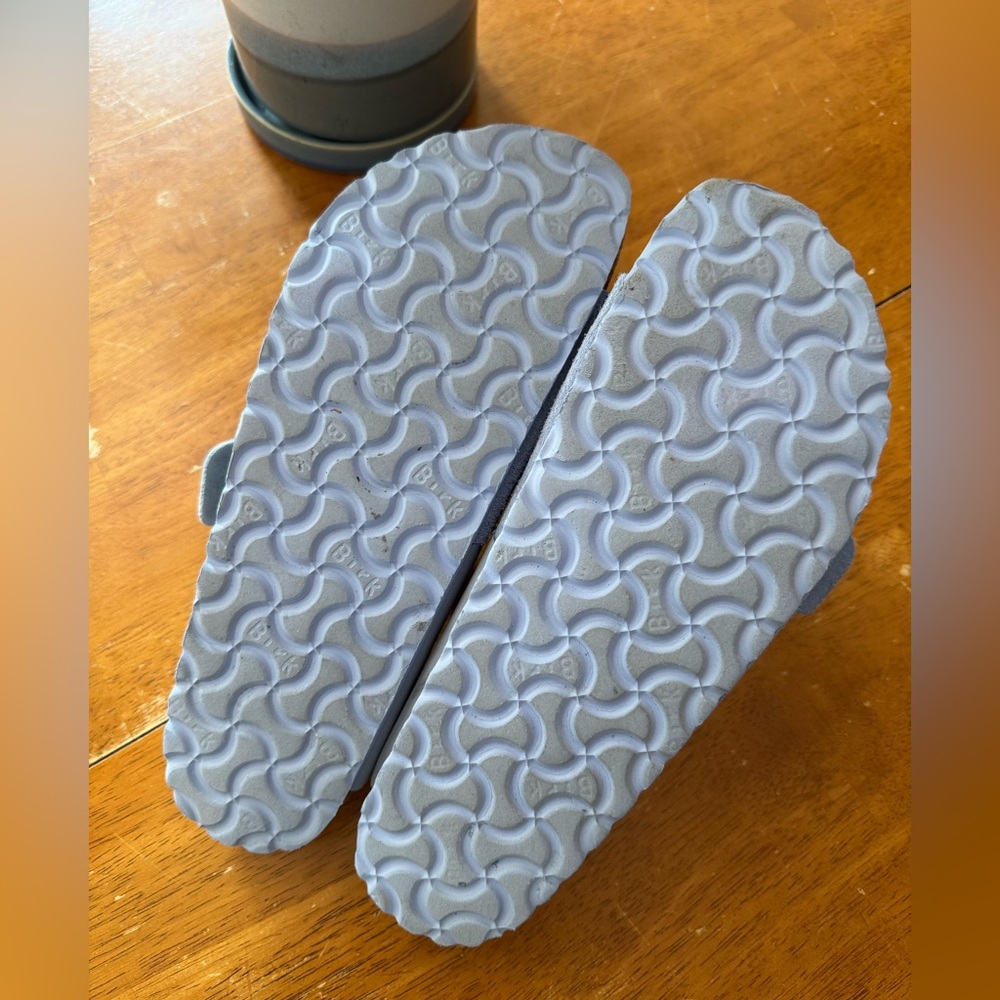 Arizona Split Dusty Blue Nubuck/Suede Leather Size 39 - Picture 6 of 11